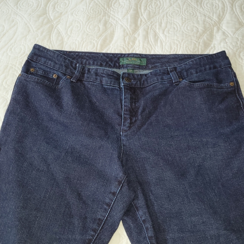 Ralph Lauren cropped jeans size 16W